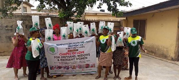 Chapel of Love widows Christmas food outreach, December 2024